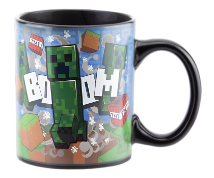 Pozostałe gadżety dla gracza PALADONE Kubek termoaktywny Minecraft Creeper